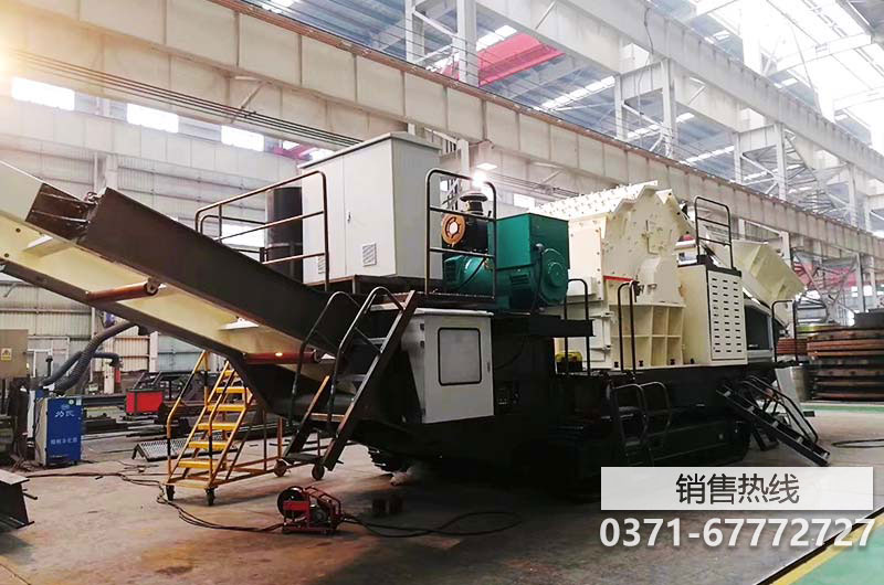 九利機械制造有限公司移動碎石機五大特點