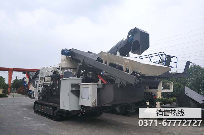 時產100-500噸履帶移動篩分站價格