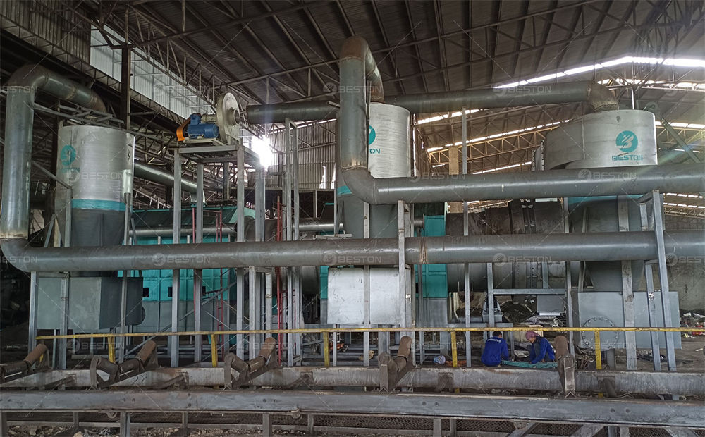 連續炭化爐怎么加工竹炭 怎么解決焦油問題