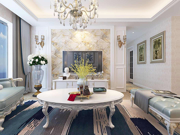 匯東星城102m&sup2;歐式風格案例