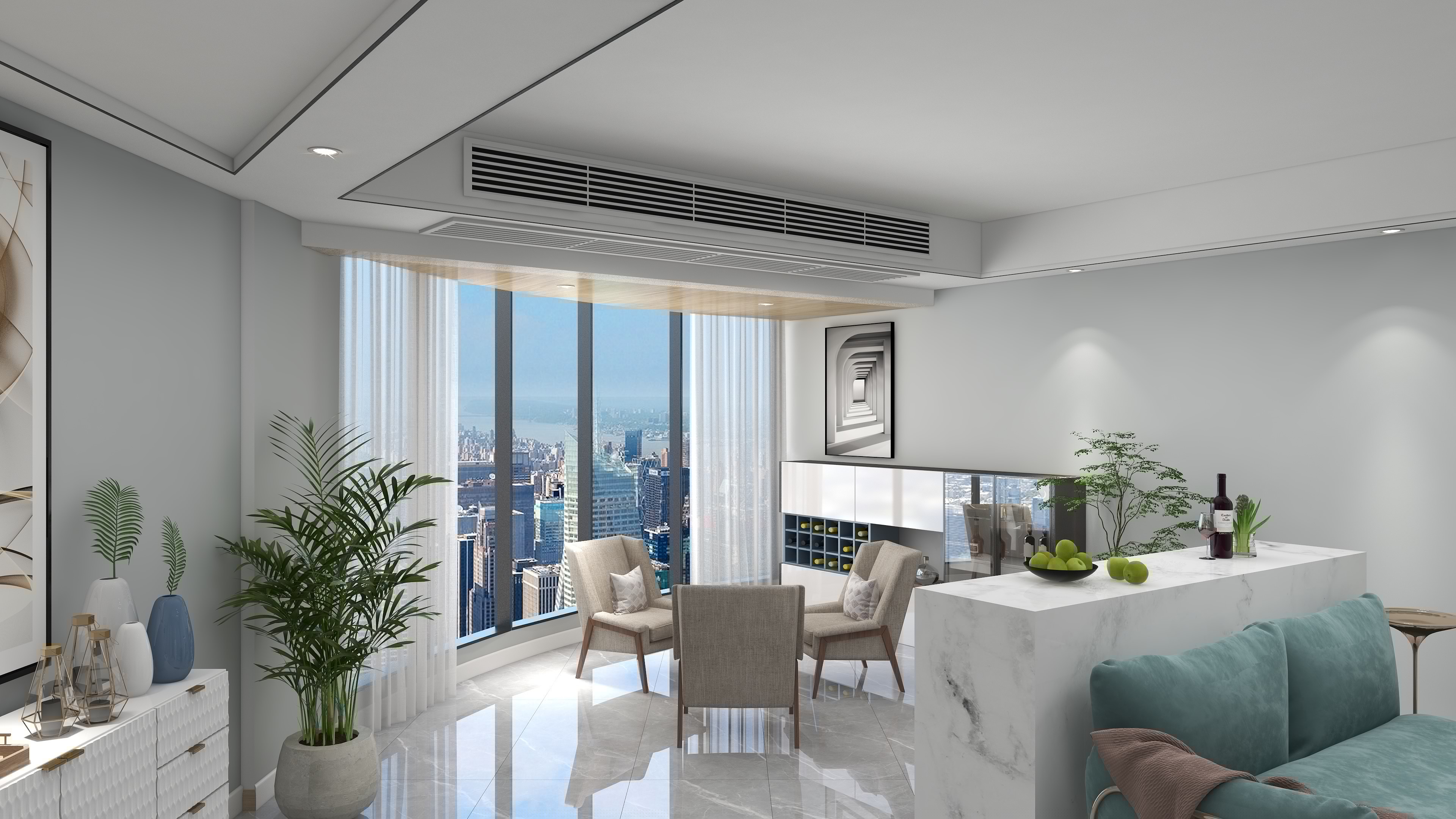 南寧新房裝修-現代簡約風-客廳 南寧新房裝修-現代簡約風-客廳