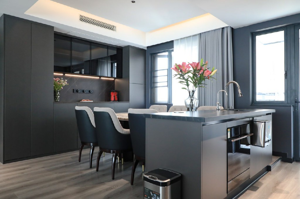 南寧新房裝修-現(xiàn)代風(fēng)格-獨(dú)立島臺(tái) 南寧新房裝修-現(xiàn)代風(fēng)格-獨(dú)立島臺(tái)