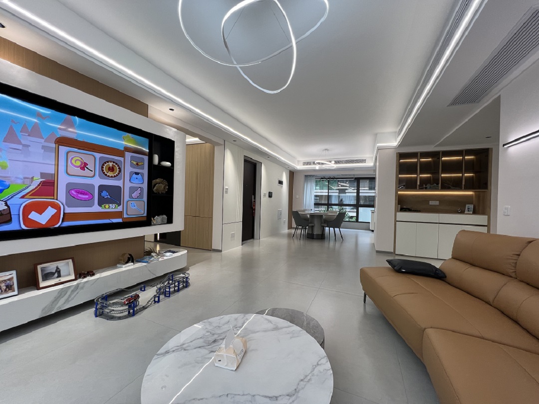 南寧二手房全拆裝修有哪些要注意?-現代簡約-客廳 南寧二手房全拆裝修有哪些要注意?-現代簡約-客廳