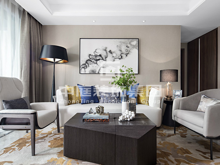 華發國賓壹號112平現代風格案例