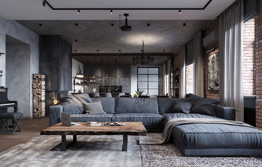 凱業花園145m&sup2;工業風風格案例