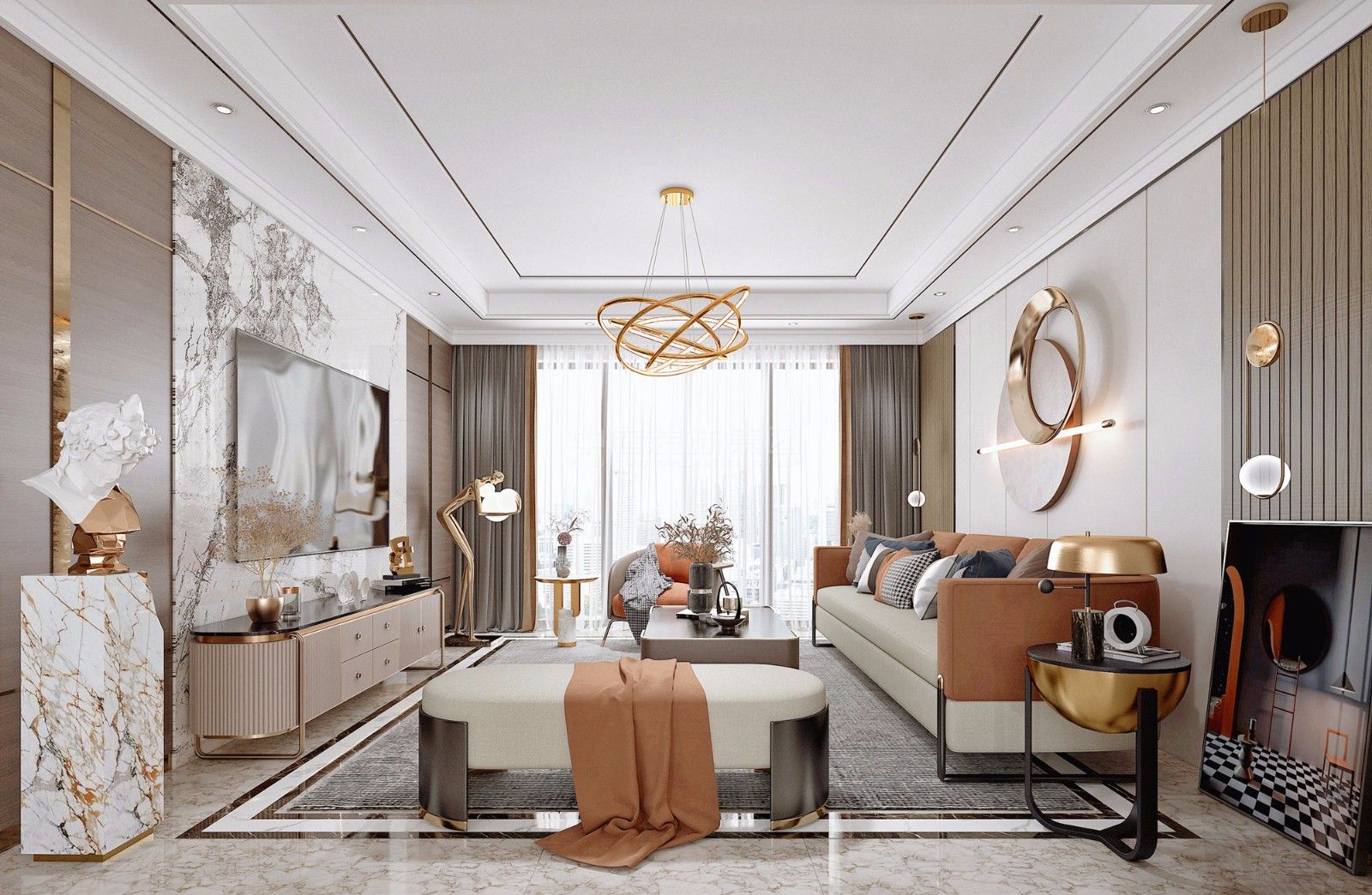 湖畔書院125m&sup2;現代風格案例